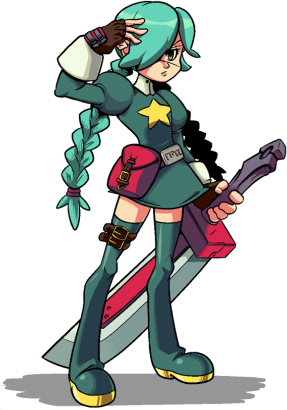 Annie Of The Stars Skullgirls (600x827)