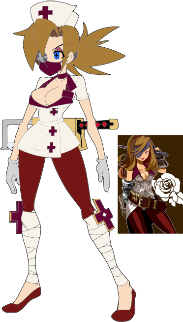 Beatrix Valentine By Xyless - Skullgirls Final Fantasy (433x667)