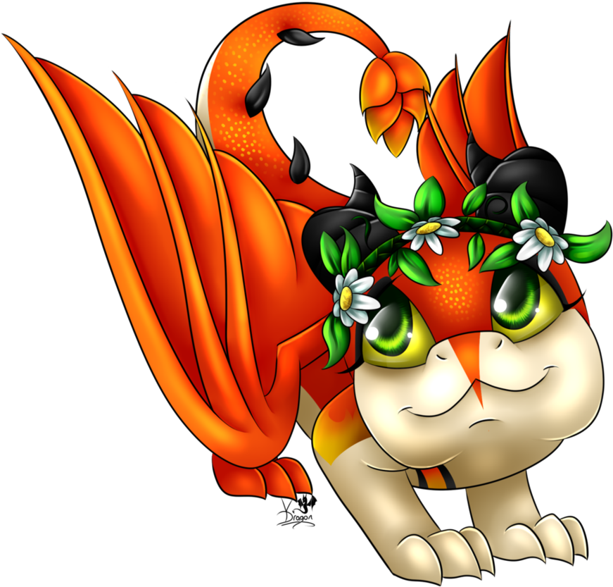 Spring Has Sprung By Vdragon-creations - Cartoon (918x871)