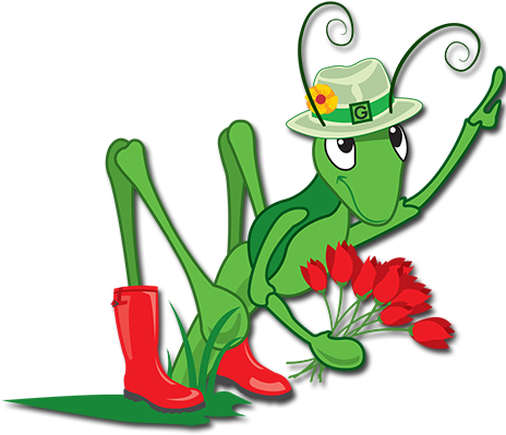 Grasshopper Clipart Spring - Cirencester (477x422)