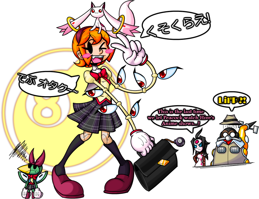 Cosplay - Peacock And Big Band (1000x791)