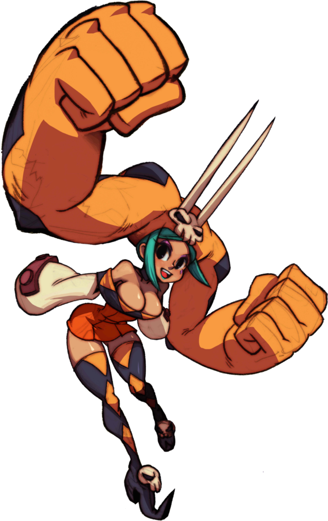 Cerebella Render By Clueless313 - Skullgirls Cerebella Png (742x1077)