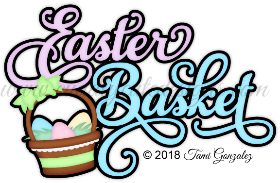 Easter Basket Title - Easter Basket (600x600)