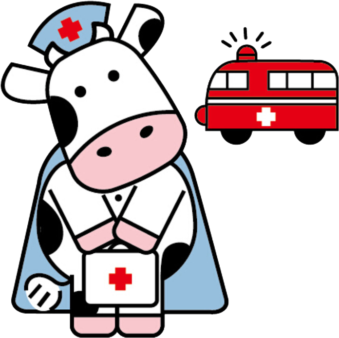 Cattle Nurse First Aid Cartoon - Cattle Nurse First Aid Cartoon (1024x892)