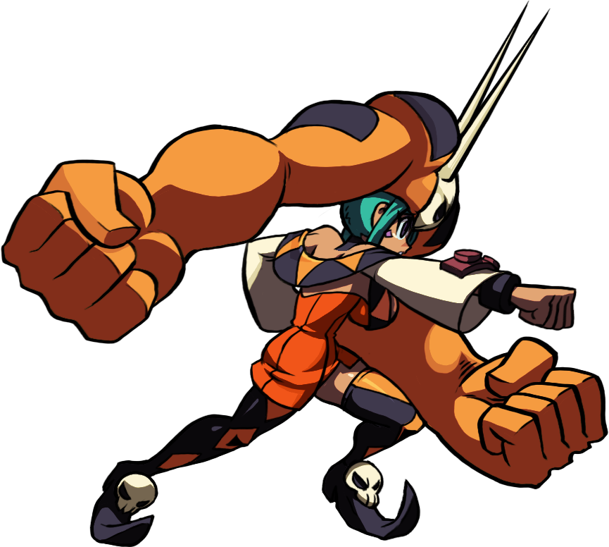 Cerebella/move List - Cerebella Skullgirls Move List (865x776)