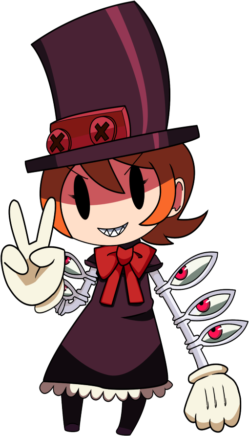 Peacock Chibi By Katsumimi - Valentine Chibi Skullgirls (600x900)