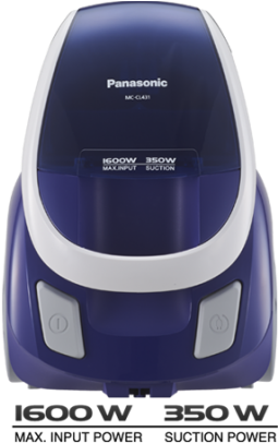 Panasonic 1600 W Vacuum Cleaner Mc-cl431 - Panasonic Mc Cl431 Vacuum Cleaner (500x500)