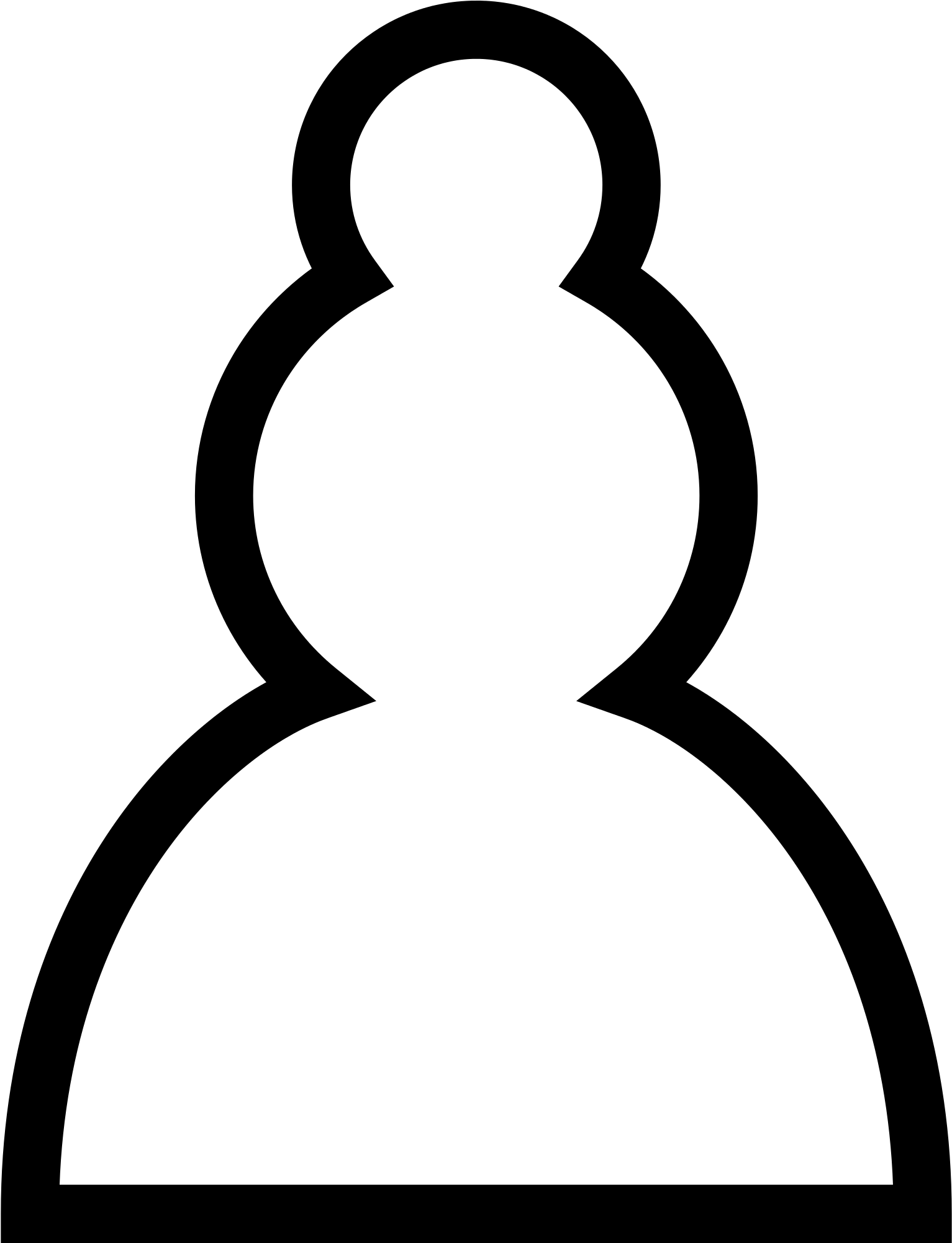 Open - Peão Xadrez Para Colorir (2000x2000)