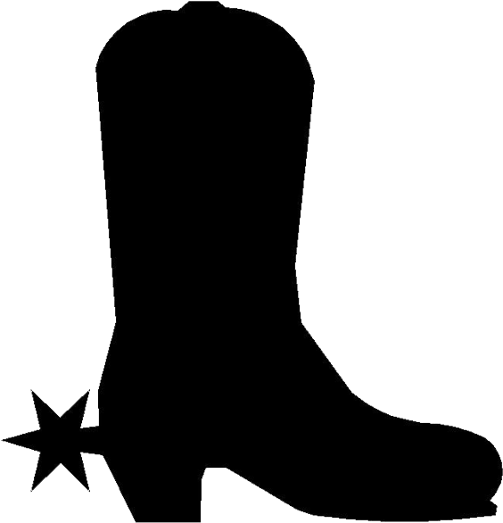 Boot Png Pic - Cowboy Boot Silhouette Clip Art (980x972)