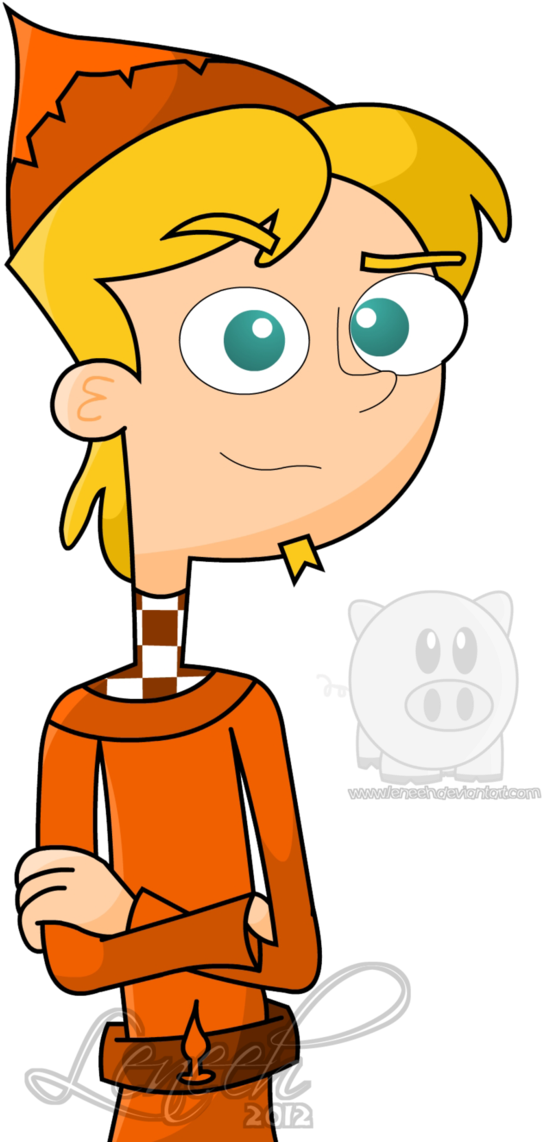 Chess Bishop Jeremy By Leneeh - Phineas And Ferb (617x1296)