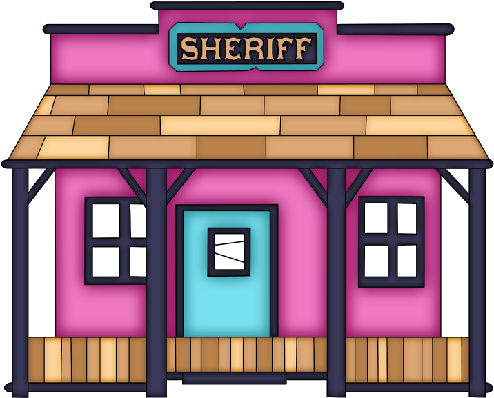 Western Theme, Cutting Files, Clip Art, Filing Papers, - Clip Art (1024x918)