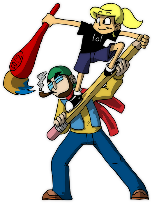 Steff's Art Trade By Chess-man - Cartoon (530x700)