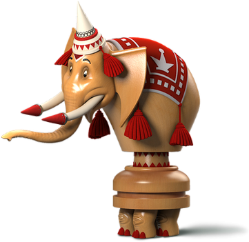 “chess Holds Its Master In Its Own Bonds, Shackling - Indian Elephant (621x390)