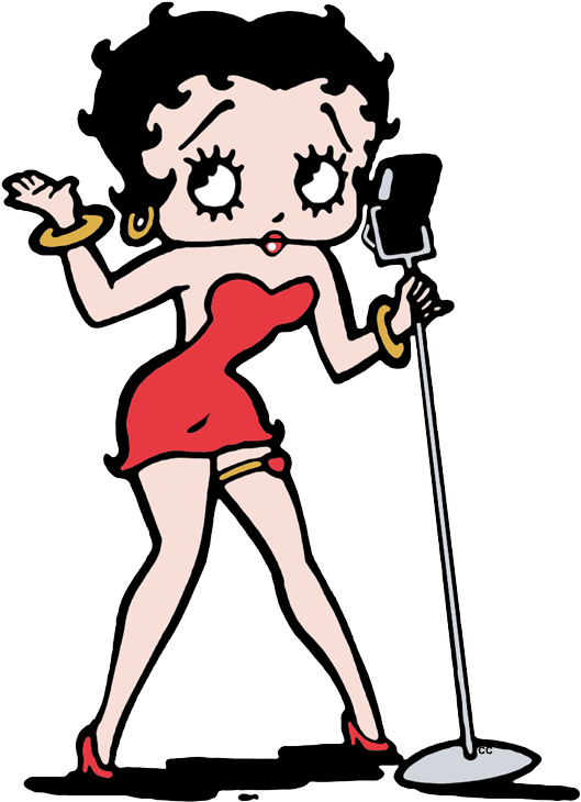 Betty Boop Clip Art (538x740)