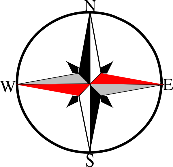 East Clipart Symbol - Horizon Observatory (600x580)