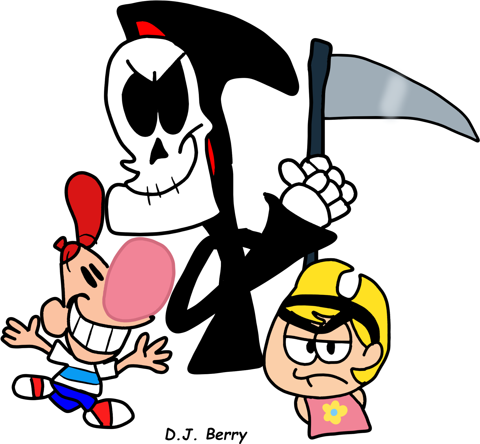 Grim, Billy And Mandy - The Grim Adventures Of Billy & Mandy (2000x1920)