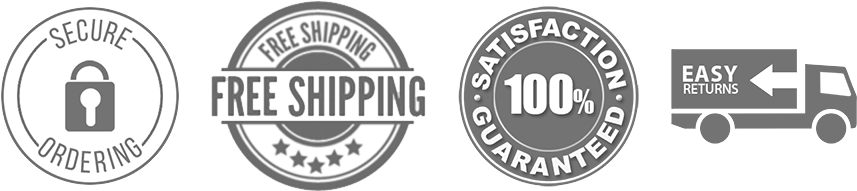 The Baking Bit Worry-free Guarantee - Free Shipping Badge Shopify (894x212)