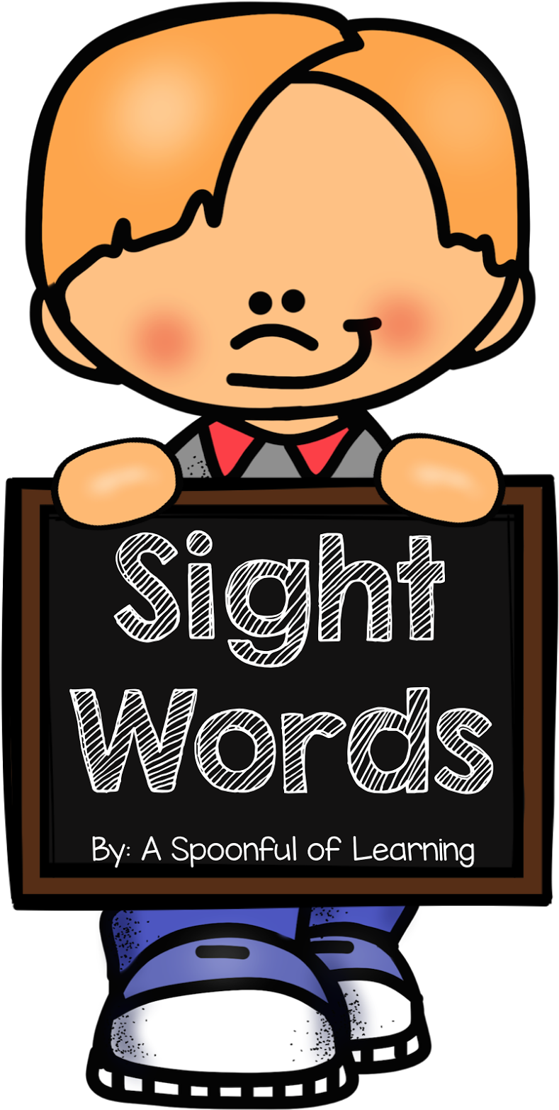 Sight Word Learning Clip Art - Sight Word (905x1600)