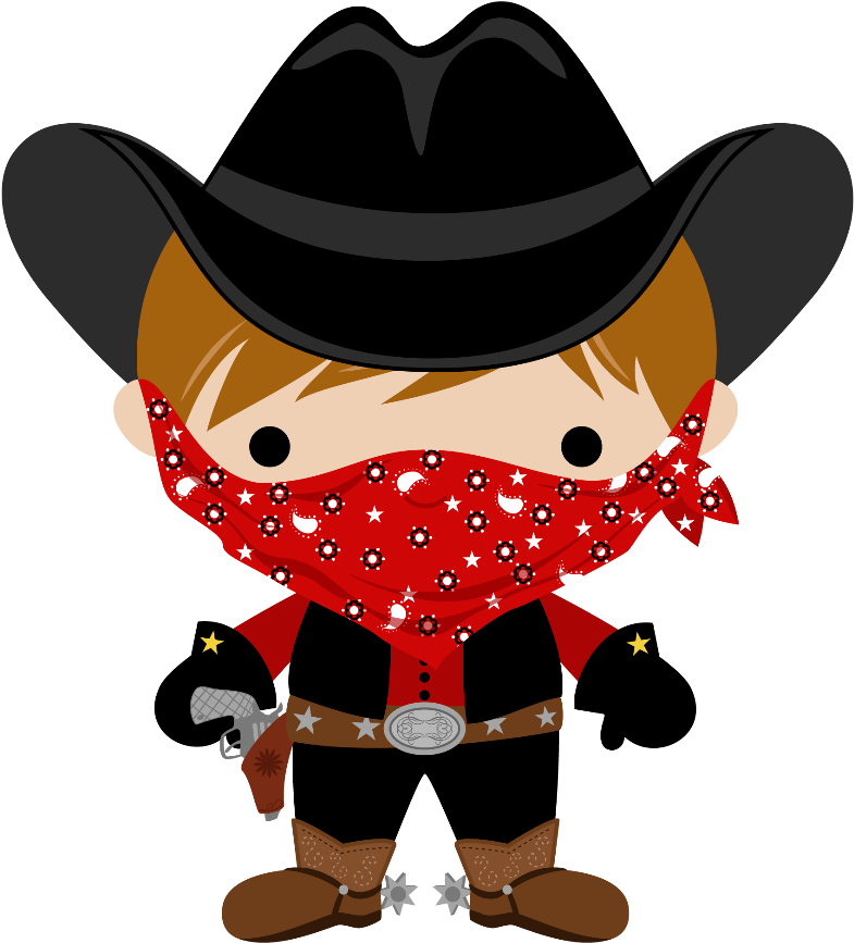 Danielle M - Cowboy Kids Clipart (900x900)