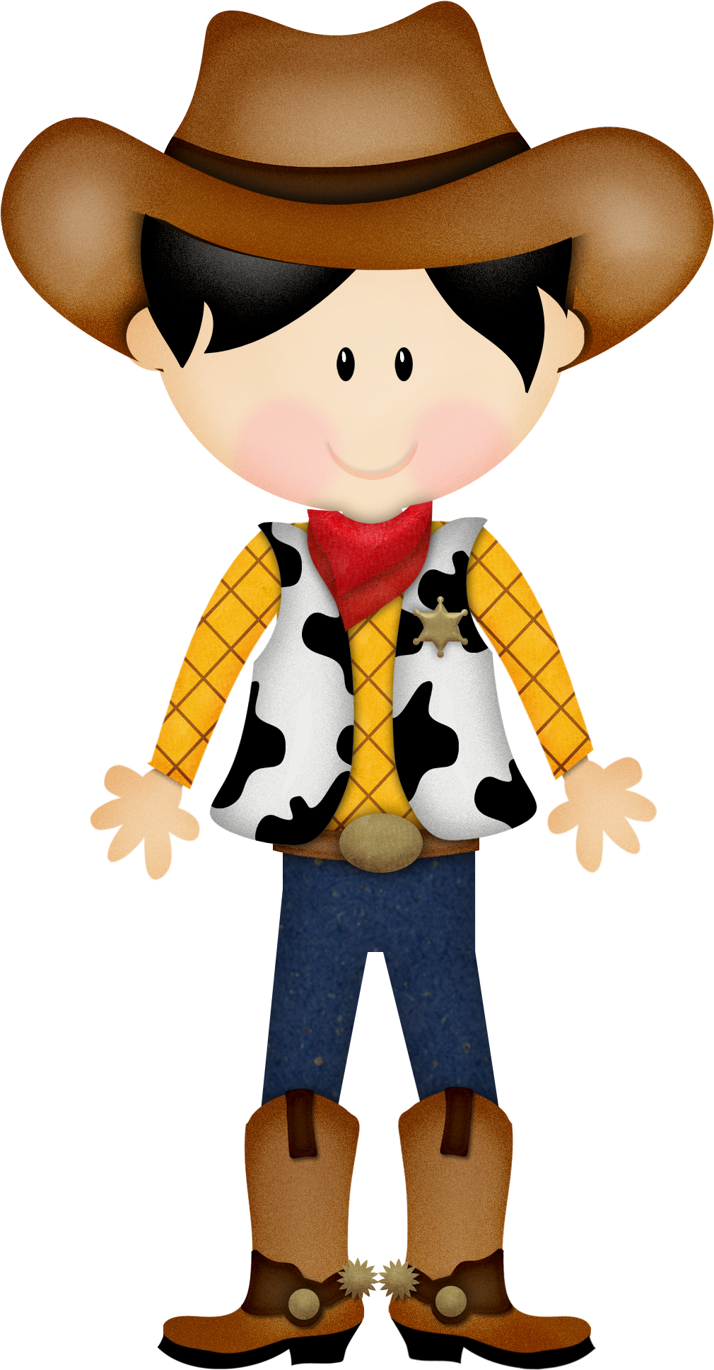 Top Cowboy Clipart Black And White Hd Pictures - Western Wear Clip Art (1188x2128)