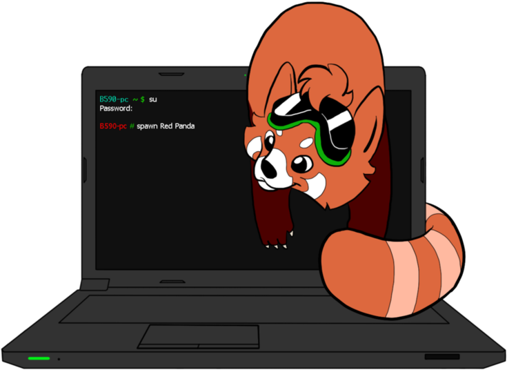 Red Panda By Chess-man - Netbook (894x894)