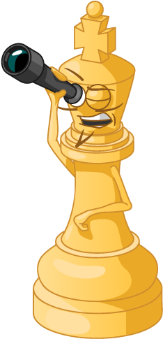 Publicat De Eu Ciresica La - Chesskid King Clipart (500x500)