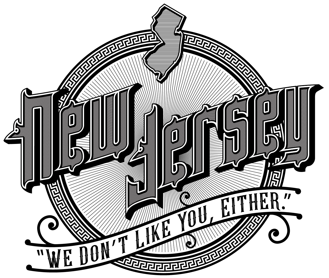 Newjerseyshirt - Thumb - - Illustration (1400x1400)