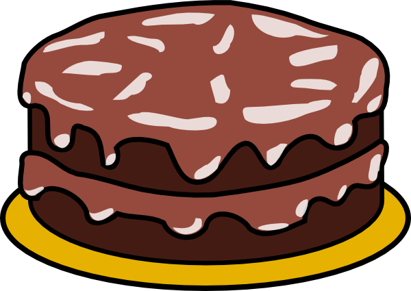 2 Cups Flour Cup Cocoa Powder Teaspoon Salt 1 Teaspoons - Birthday Cake Clip Art No Candles (600x425)