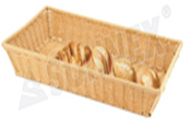 Corbeille En Polypropylen Rottan Beige - Storage Basket (600x600)