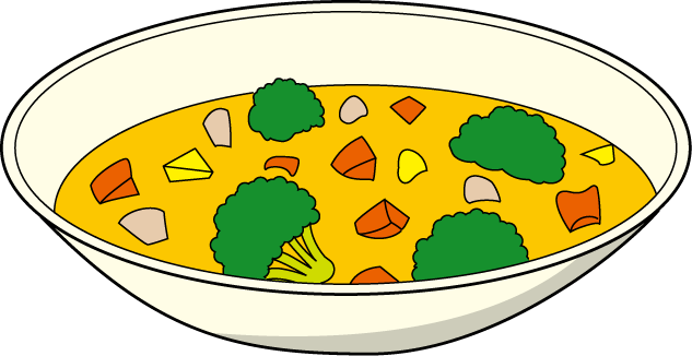 Vegetable Soup Clipart - Vegetable Soup Clipart (633x326)