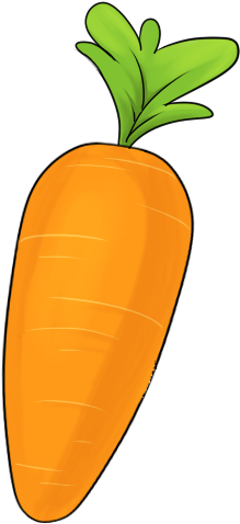 Carrot Clip Art - Cartoon Pictures Of Carrot (333x531)