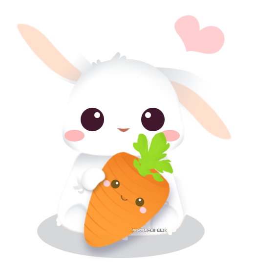 I Love You,carrot - Carrot Chibi (539x546)