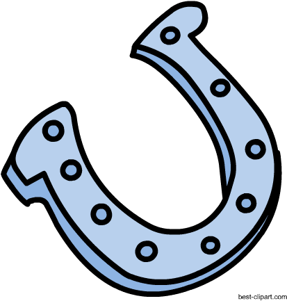 Horse Shoe Free Clipart Image - Horse (450x450)