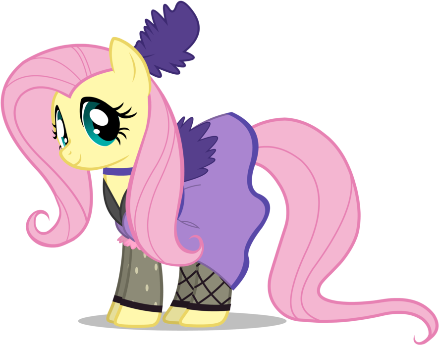 Western Fluttershy By Mixermike622 - Pinkie Pie You Gotta Share (900x804)