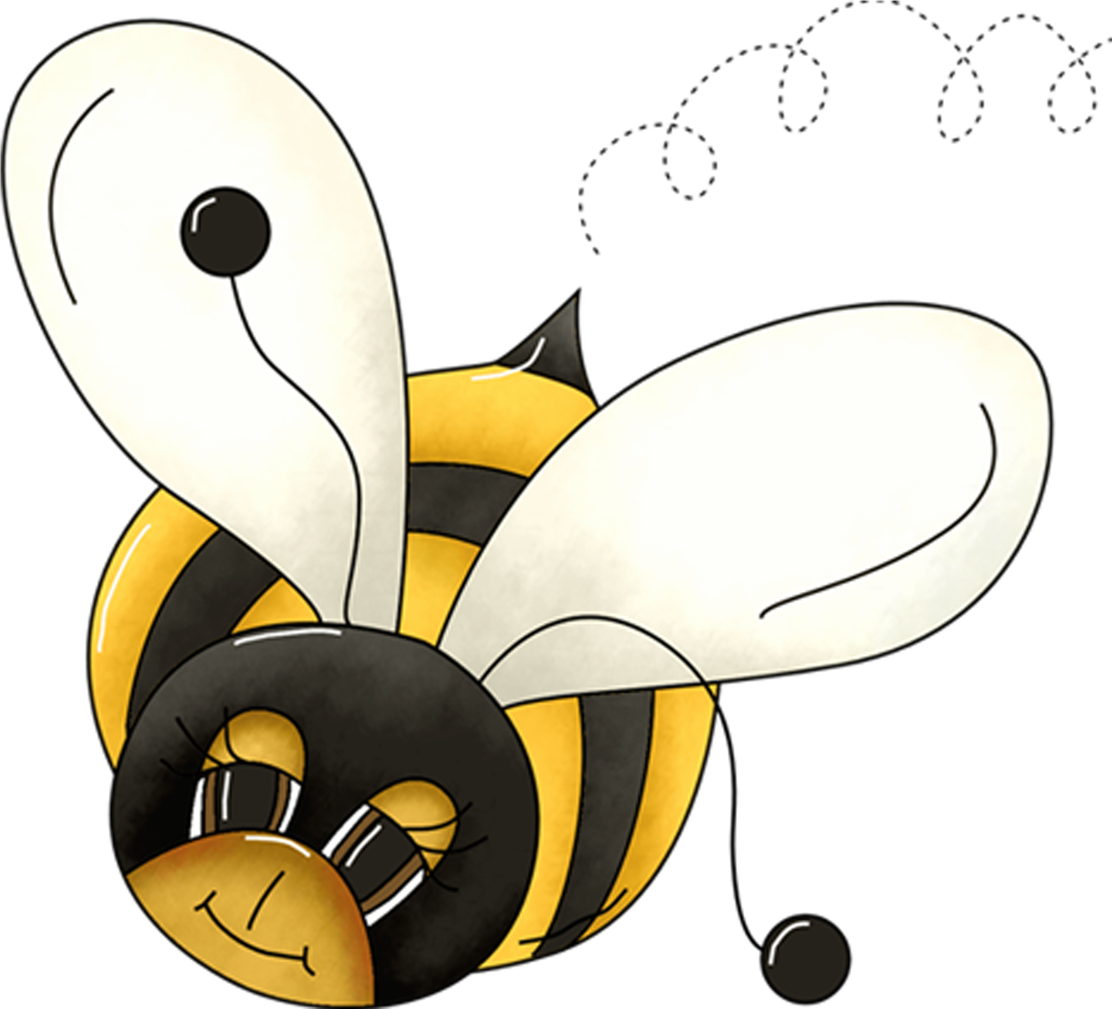 Western Honey Bee Bumblebee Clip Art - Western Honey Bee Bumblebee Clip Art (2362x2362)