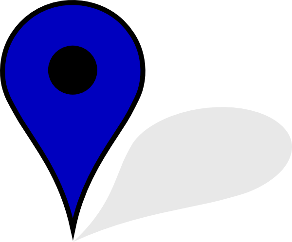 Map Pin In Dark Blue (600x498)