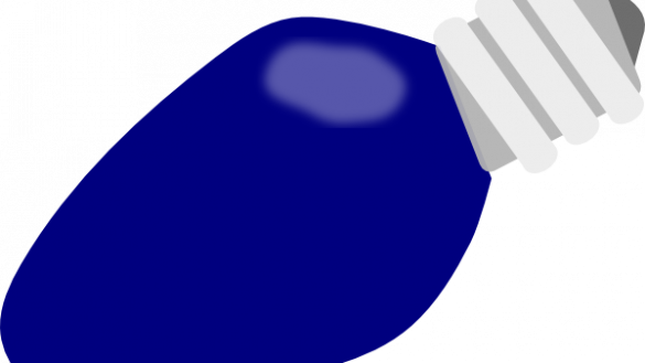 Extraordinary Inspiration Christmas Bulb Lights Outdoor - Blue Christmas Light Bulb (585x329)