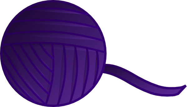 Yarn Clip Art - Clip Art (600x342)