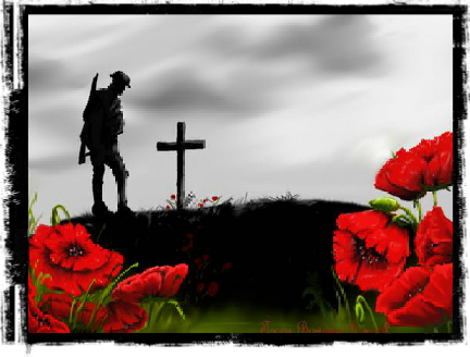 “through Distant Ages Sire To Son - Remembrance Day Lest We Forget (432x328)