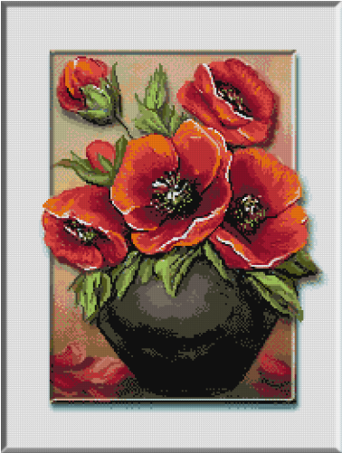 Cristina - Poppies - Poppy (500x500)