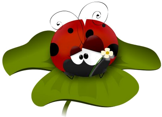 Resultado De Imagem Para Joaninha Vetor Png - Ladybug Clipart (562x414)