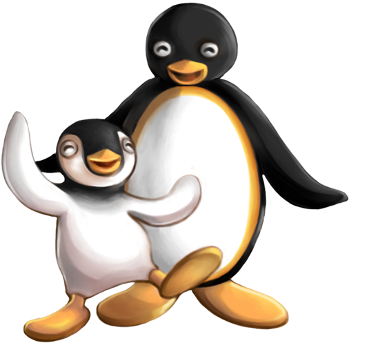 Emperor Penguin Clipart Pingu - Pingu Fan Art (600x565)
