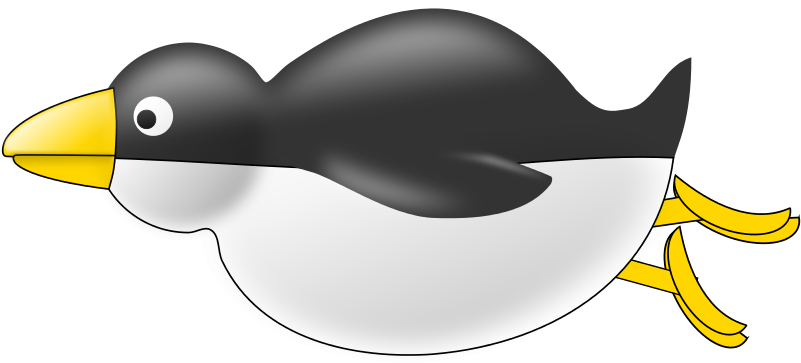 Penguin Clipart Download Penguin Clipart Pictures Free - Swimming Penguin Clip Art (800x377)