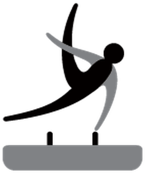 Pommel Horse - Pommel Horse Clip Art (401x399)