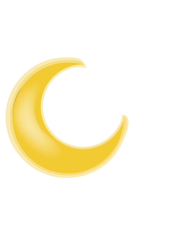Cartoon Moon Stars - Cartoon Moon Stars (650x783)