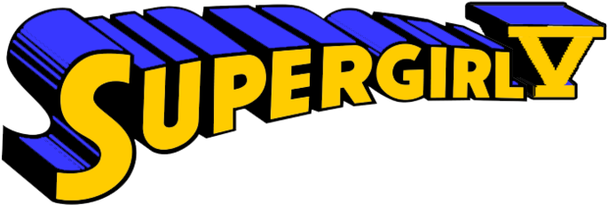 Supergirl 5 Logo By Stick Man 11 - Super Girl Logo (900x412)