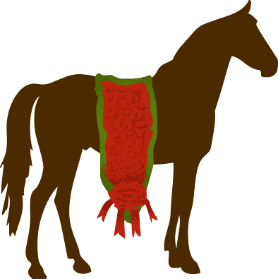 Pretty Kentucky Derby Clip Art Kentucky Derby Horse - Kentucky Derby Rose Clip Art (394x395)