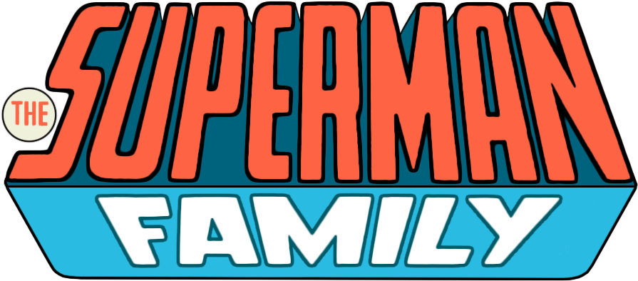 Supergirl Logo Png File Logo-supermanfamily Png - Logo Png Transparent Comic Book Logos (900x400)