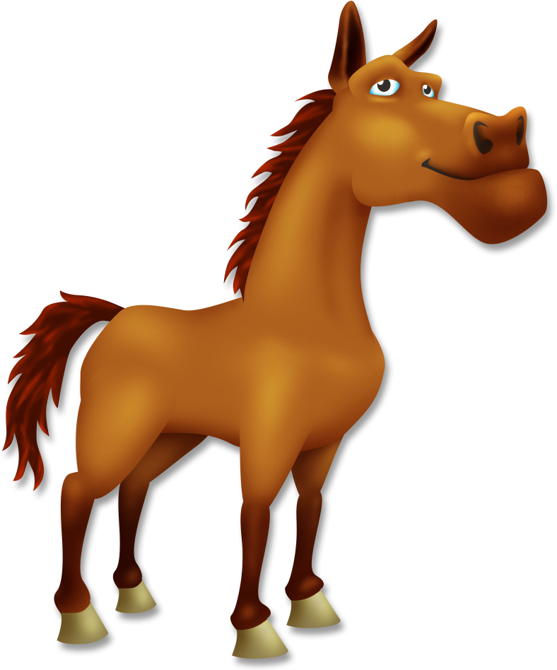 Bay Horse - Hay Day Pferd (947x947)