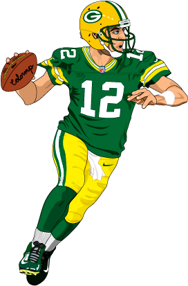 Nfl Player Drawing - Draw American Football Player (324x432)